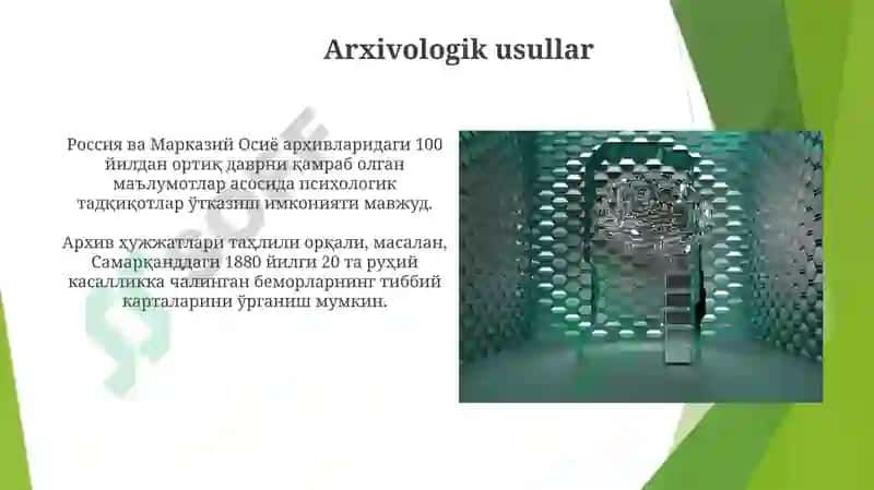 Umumiy Pisixologiya Fanining Tadqiqot Metodlari 5