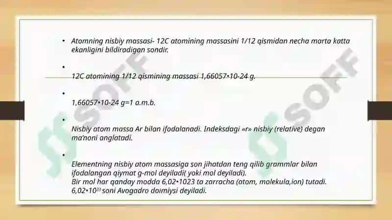 Atomlar va Kimyoviy Elementlar 5
