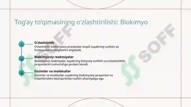 Tog‘ay to‘qimasining regeneratsiyasi va transplantatsiyasi.Suyak to‘qimasing minerallashuvi,uning tartibga solinishi va buzilishlari. Suyakning o‘sishiga tasir qiluvchi omillar 5