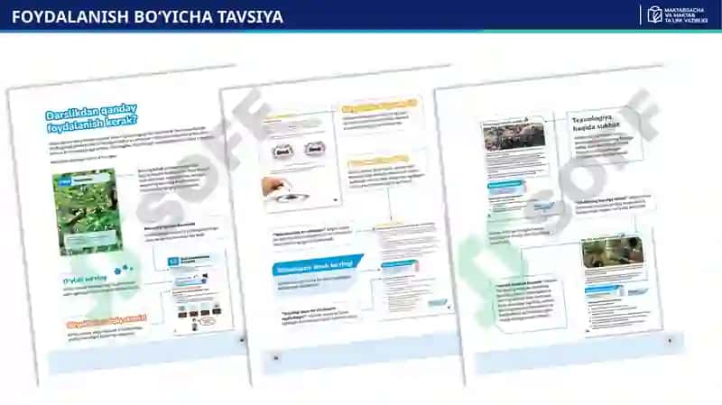 5–6-SINF TABIIY FANLAR (SCIENCE) FANIDAN YANGI O‘QUV-USLUBIY MAJMUALAR VA ULARNI AMALIYOTGA SAMARALI TATBIQ ETISH 5