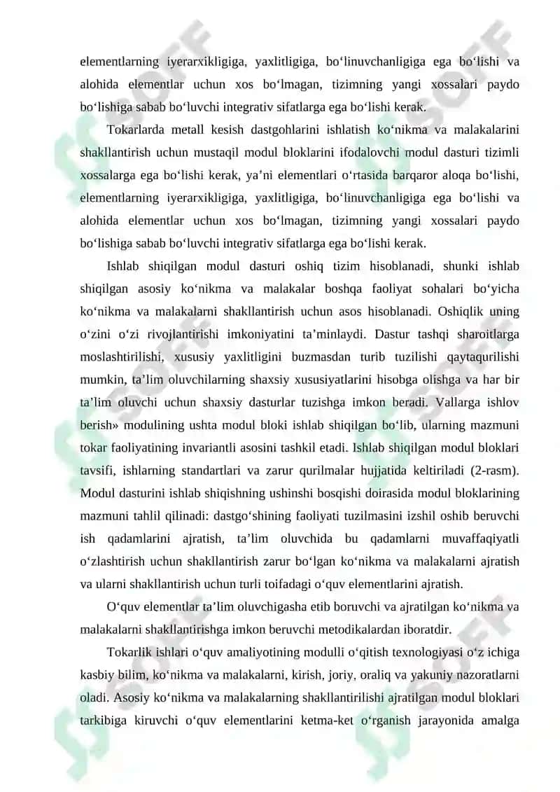 Asosiy turdagi dastgohlarni ta`mirlash texnologiyasi 5