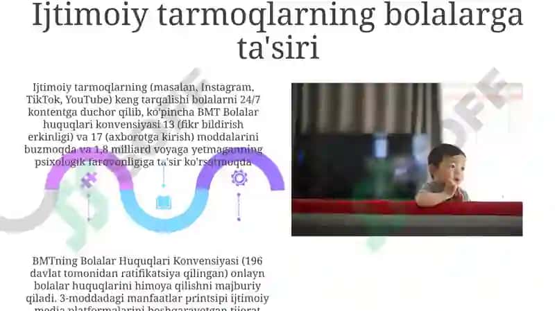 Bolalar Huquqlari Uchun CRC Asos 5