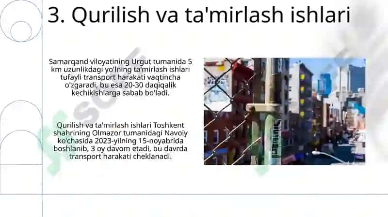 Yo‘llari Harakatiga Ta’sir Qiluvchi Vositalar 5