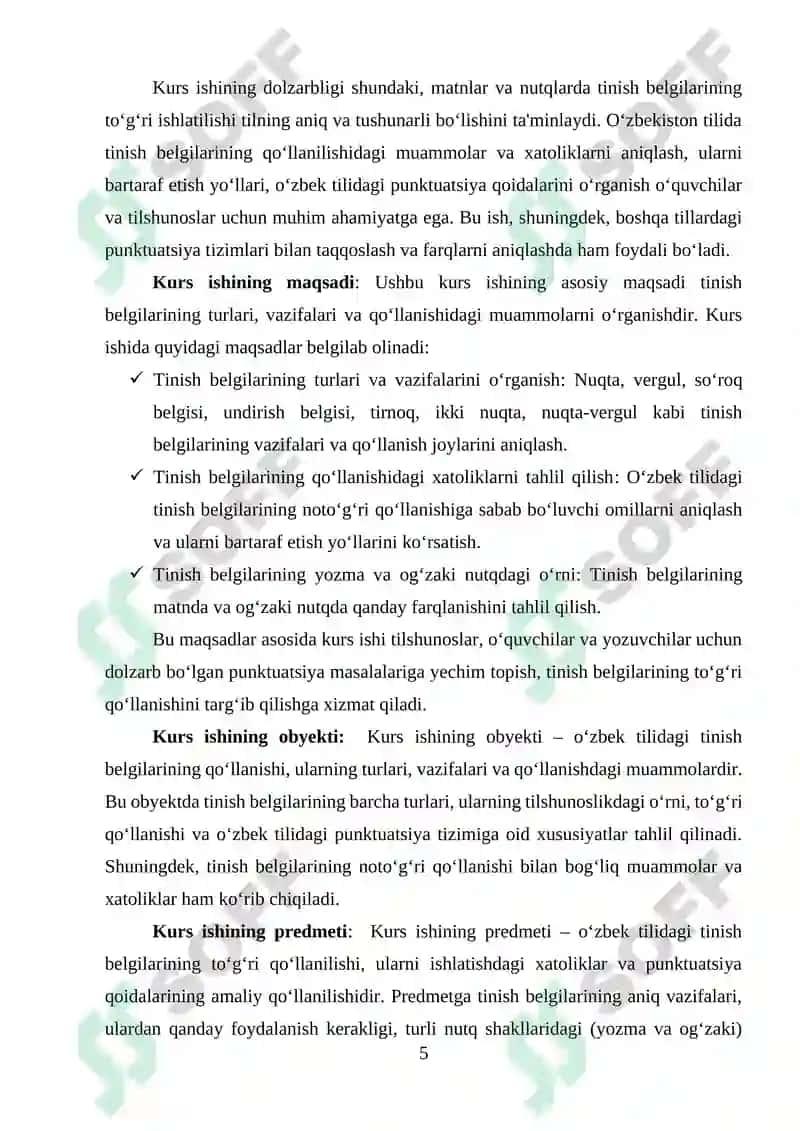 Tinish belgilari turlari va vazifalari 5