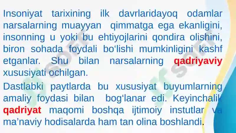 Qadriyatlar Falsafasi (Aksiologiya) 5