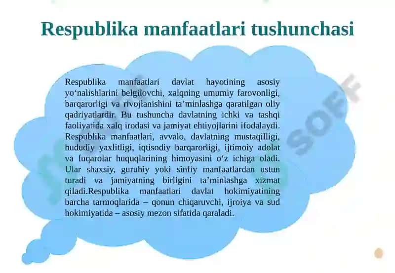Konstitutsiyaning Respublika manfaatlarini qat'iy tadqiq etishga doir tadqiqot ishi 5