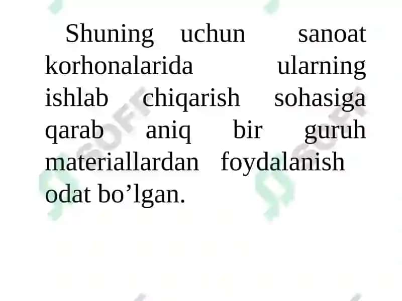 MASHINASOZLIKDA QO’LLANILADIGAN DETAL VA ZAGOTOVKALAR UCHUNMATERIALLAR TANLASH 5