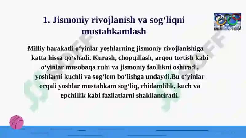 Milliy va harakatli o‘yinlar o‘qitish metodikasi 5