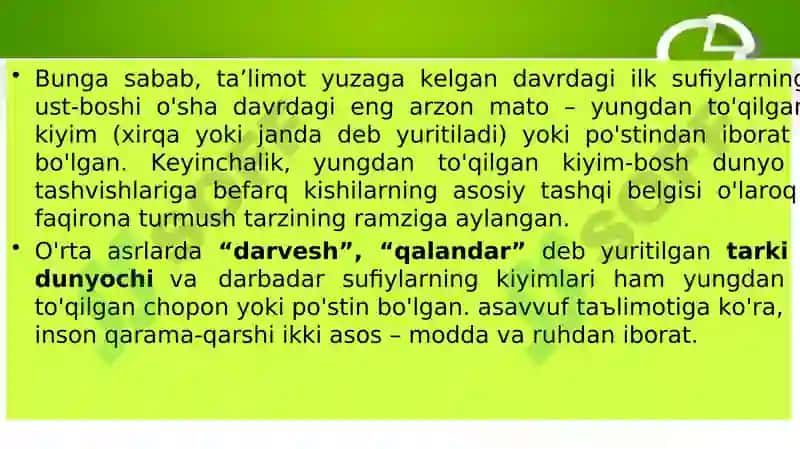 TASAVVUF TA’LIMOTINING SHARQ MADANIYATIGA TA’SIRI 5