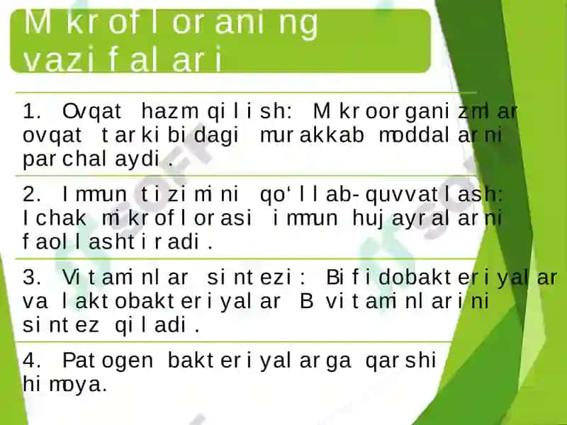 Disbakteriozning ta’rifi 5
