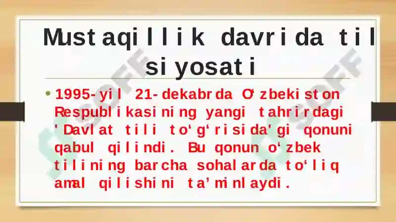 Davlat tili 5