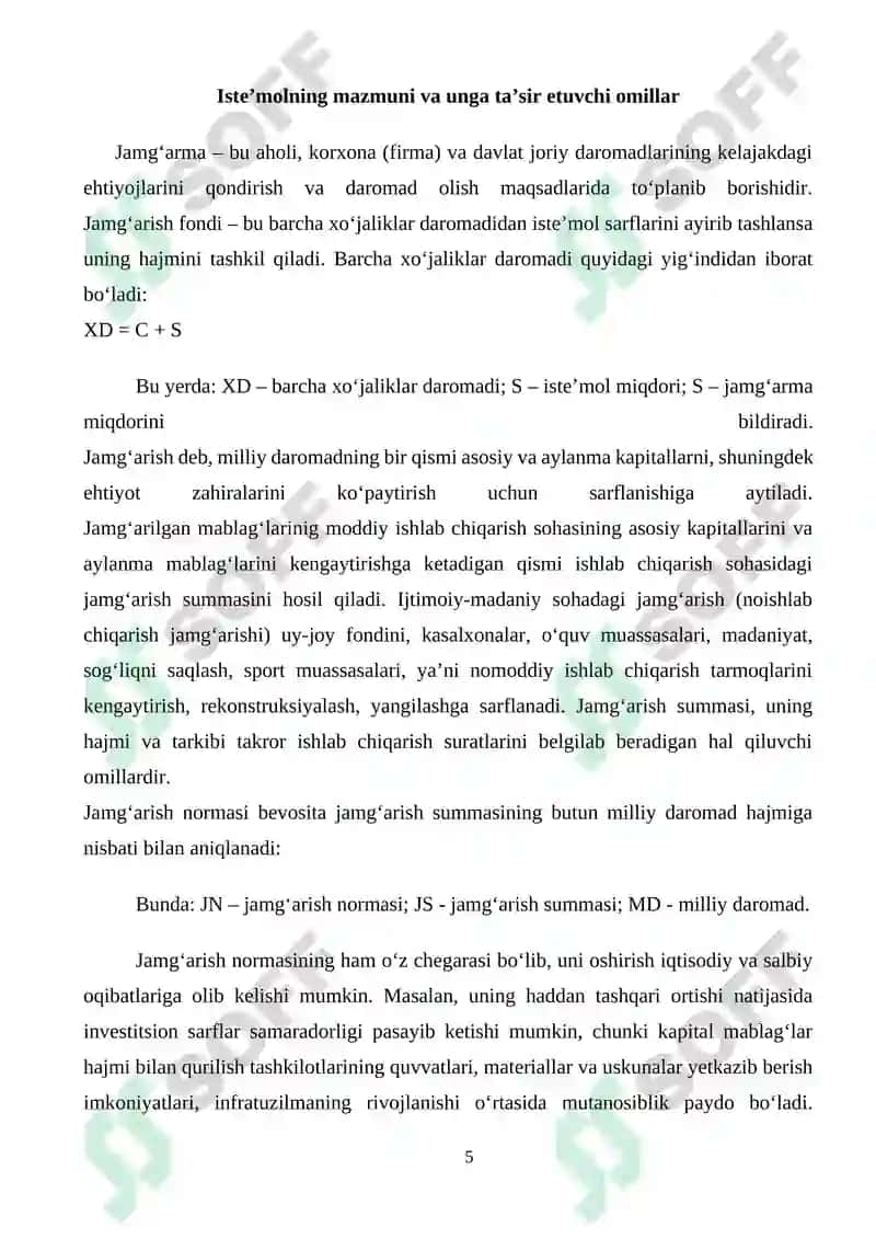 Jamg’arma va unga ta’sir etuvchi omillar 5