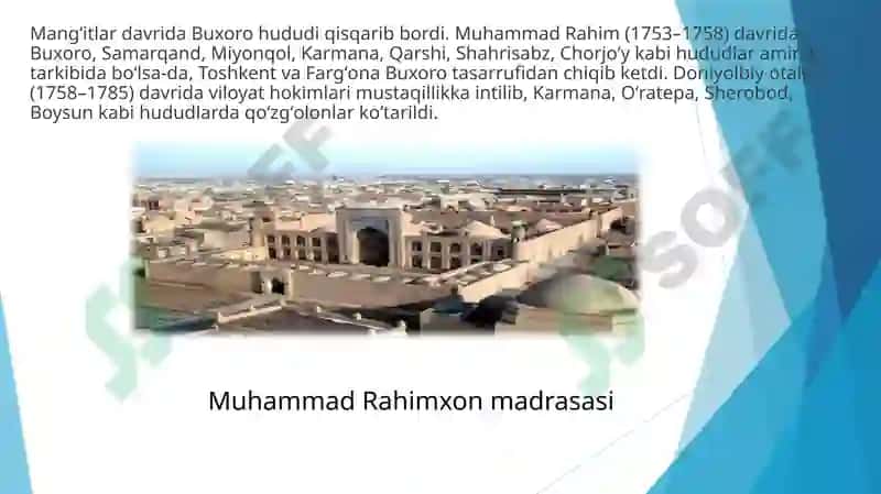 O‘rta Osiyo davlatlarining tarixiy geografiyasi 5