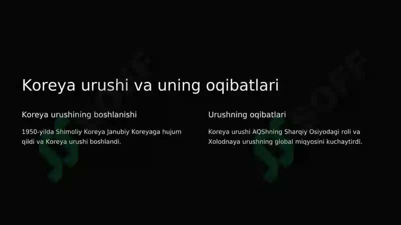 AQSh ikkinchi jahon urushidan keyingi davri 5