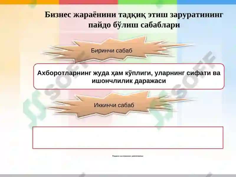 Иқтисодиёт ва бизнес 5