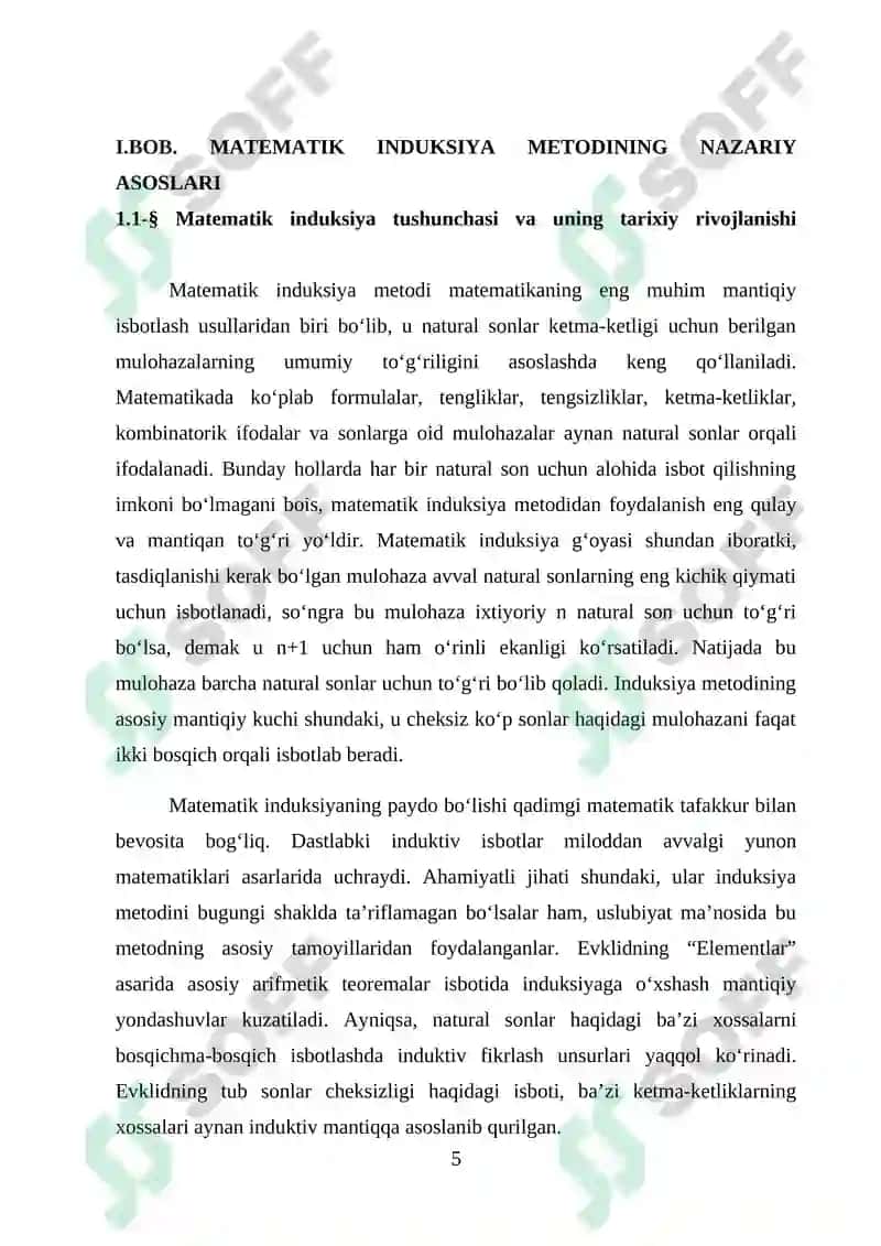 Matematik Induksiya Metodi 5