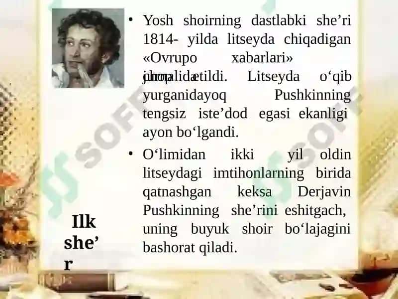 A.S. Pushkiniyodibilantanishish 5