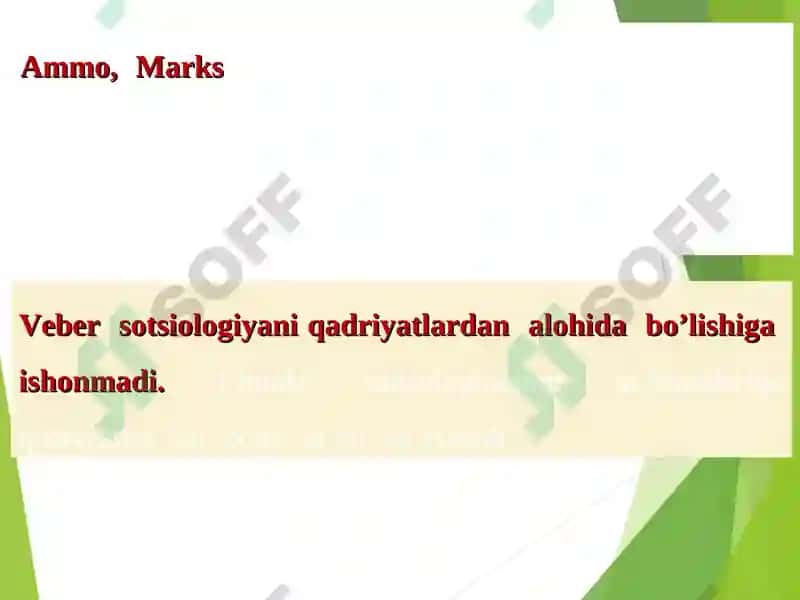 TADBIRKORLIKNING SOTSIOLOGIK TAHLILI. TADBIRKORLIK VA JAMIYAT 5