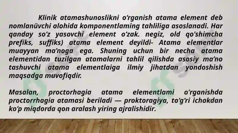 Lotin tilida Tibbiyot Terminologiyasi 5