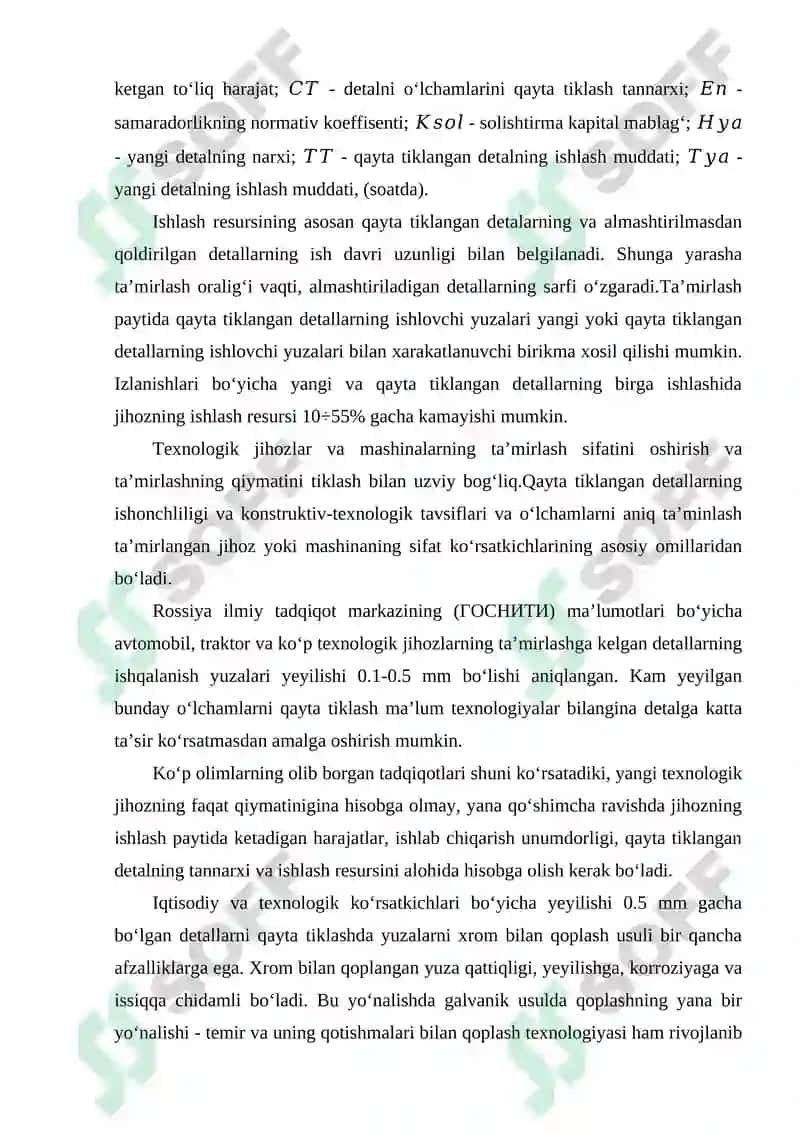 Detallarni ta`mirlashda qayta tiklash va mustahkamlash 5
