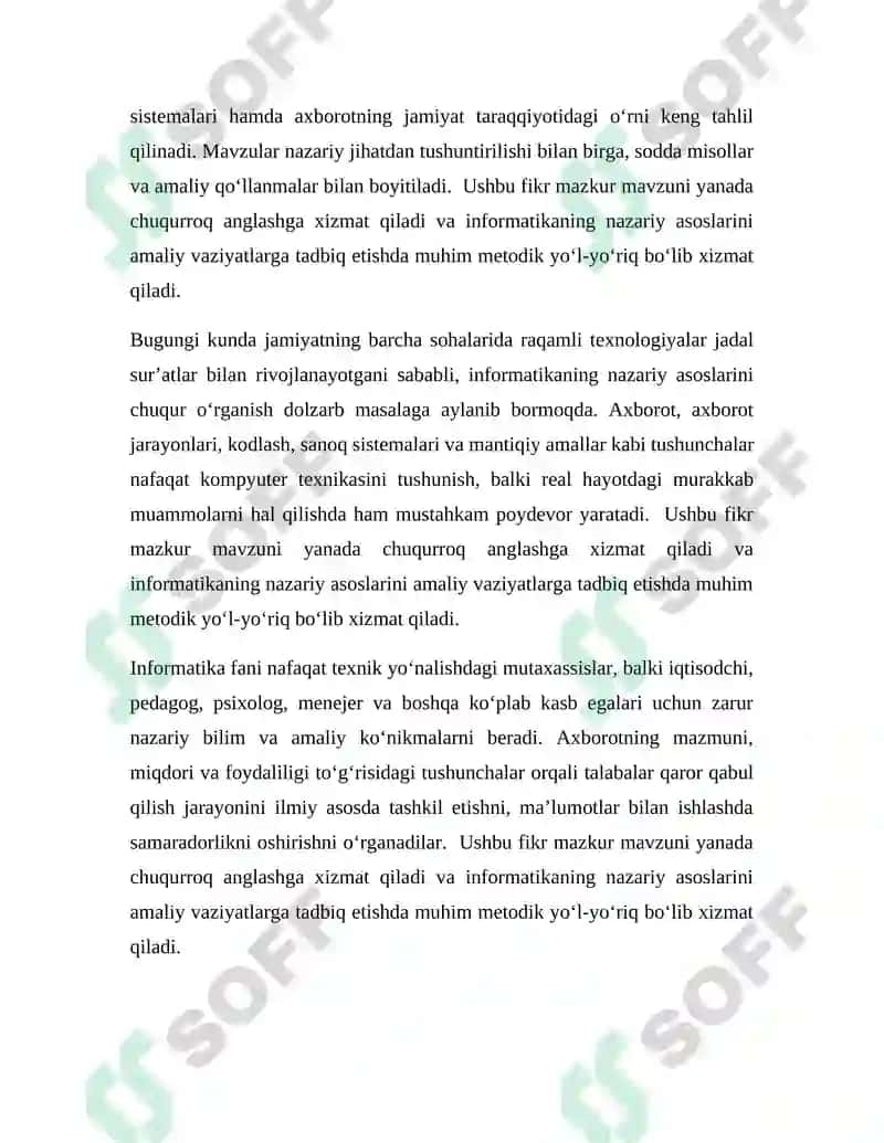 Informatikaning Nazariy Asoslari 5