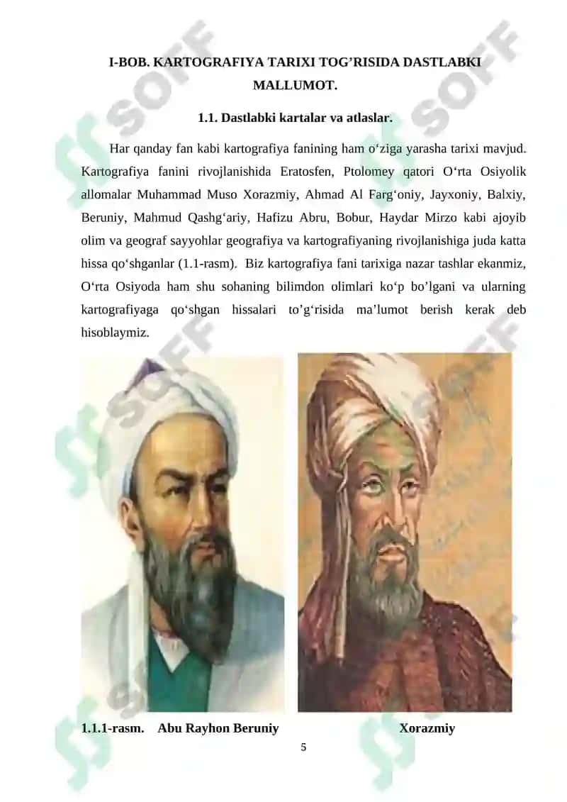 DUNYO MAMLAKATLAR VA REGIONLARNING KOMPLEKS ATLASLARI HAQIDA MA’LUMOTLAR 5