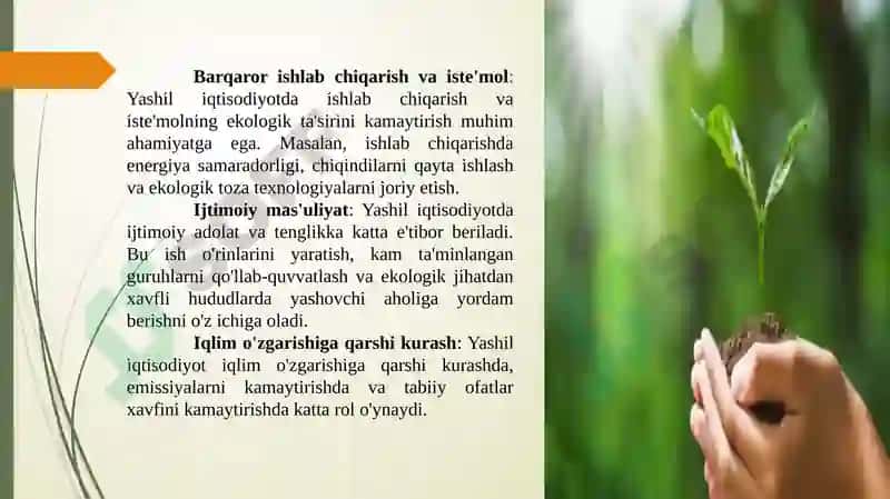 Yashil iqtisodiyotning axborot resurslari 5