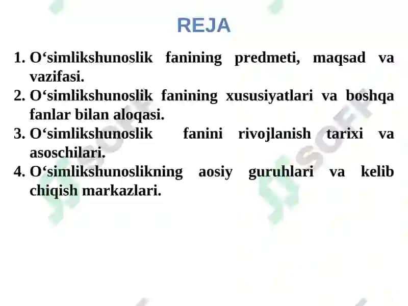 O‘simlikshunoslik 5