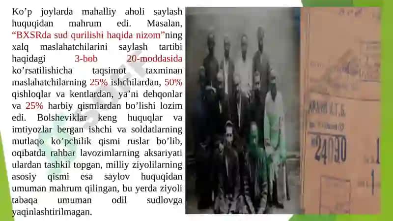 O’zbekistonning 1925-1941-yillardagi holatiga umumiy tasnif 5