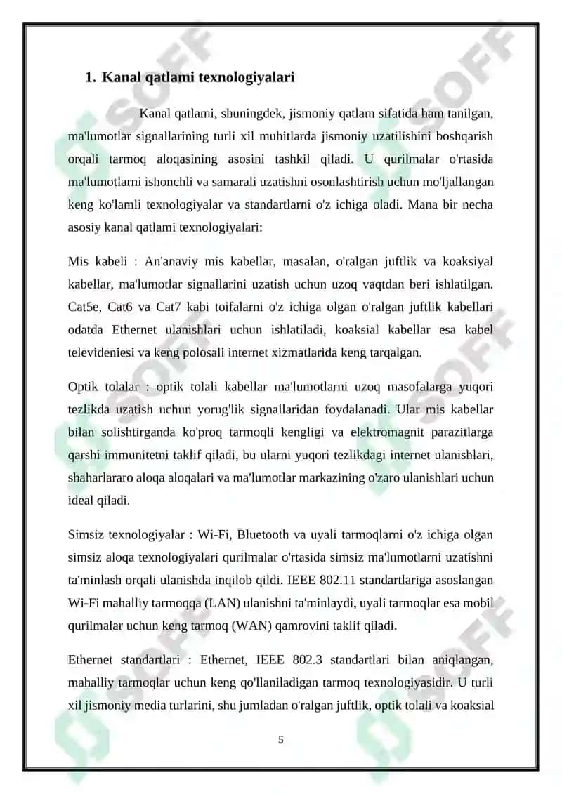 MULTIMEDIALI ALOQA TARMOQLARI 5