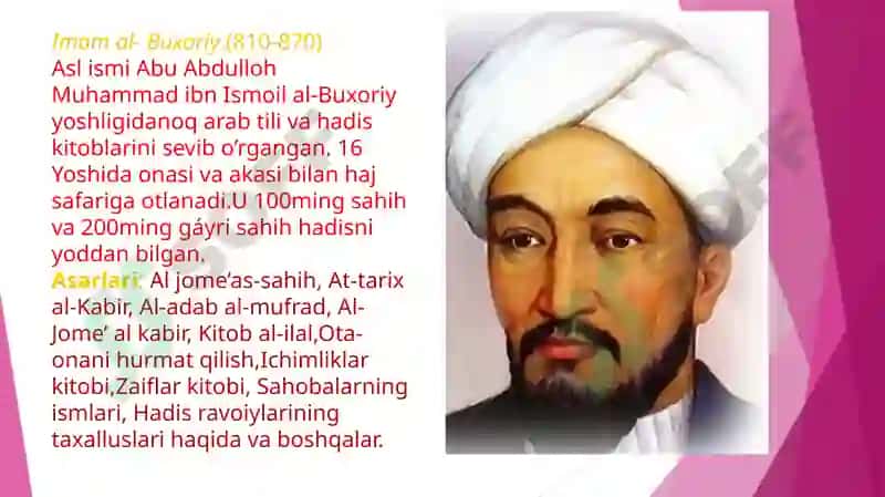 Allomalar madaniy–ma’naviy merosi-Ma’naviyatimiz tarixining yorqin sahifasi 5