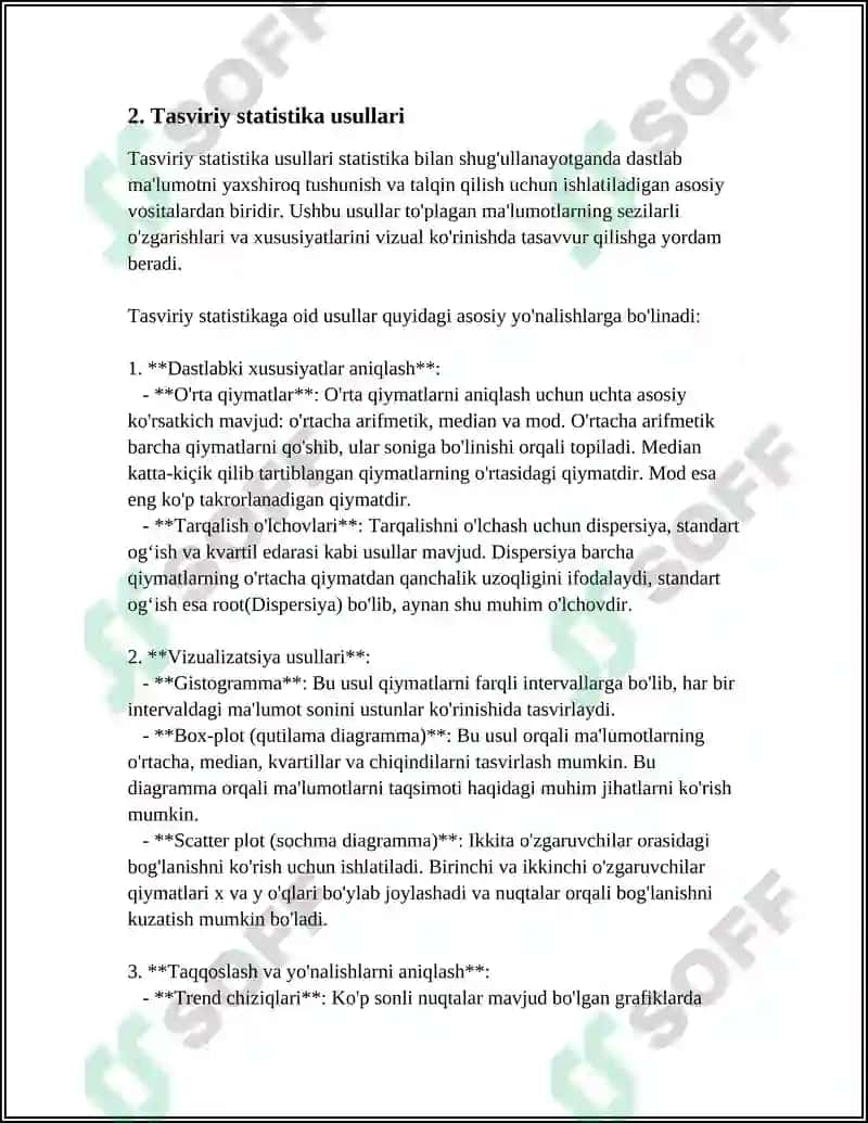 TASVIRIY STATISTIKA KO'RSATKICHLARI 5