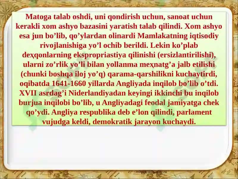 Angliya va Fransiyada klassik maktabning shakillanishi 5