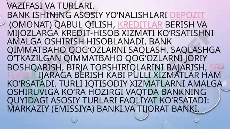 Tijoratbanklarining Valyuta Operatsiyalari 5