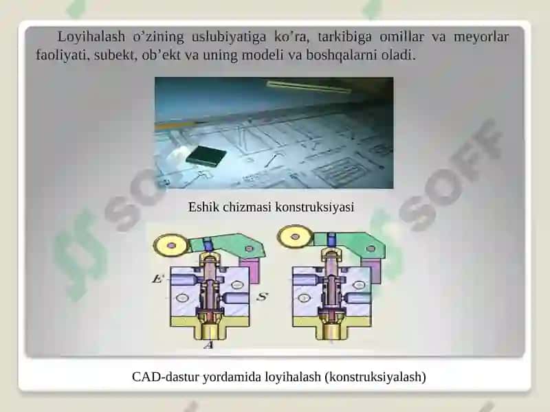 Zamonaviy avtomatlashtirilgan loyihalash tizimlari va ularni texnik sohalarda qo’llanilishi 5