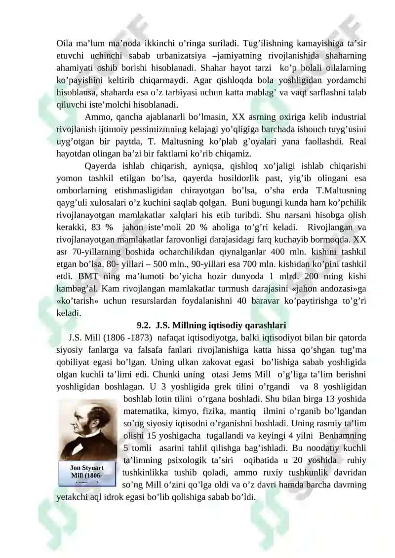 T.Maltusning iqtisodiy qarashlari 5