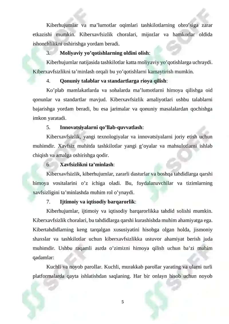 Ma’lumotlar oqimini tahlil qilish 5
