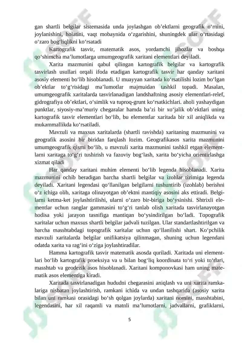 MAVZULI KARTALARNI TURLARI VA TIPLARI 5