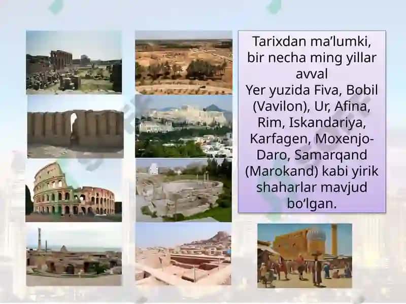 URBANIZATSIYA JARAYONINING GLOBAL VAREGIONAL JIHATLARI 5