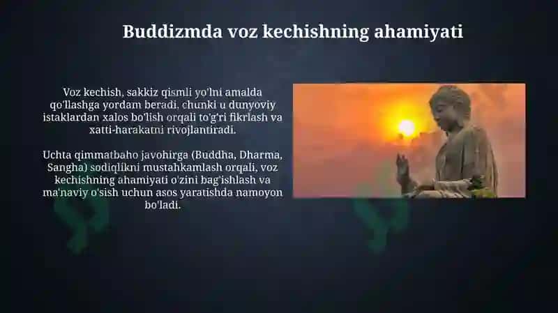 Buddizmda asketizmning tarixiy rivojlanishi 5