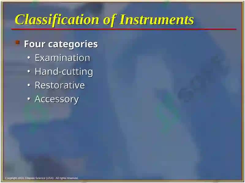 Dental Hand Instruments 5