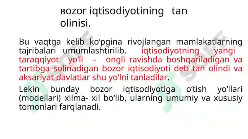 Bozor iqtisodiyoti institutlari 5