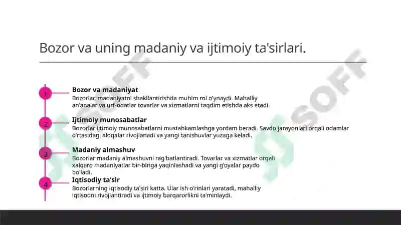 Bozorlar va ularning xususiyatlari 5