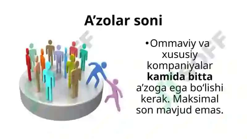 KOMPANIYALARDA ULUSHLI MULKI YOHUD ULUSHLI KAPITAL 5