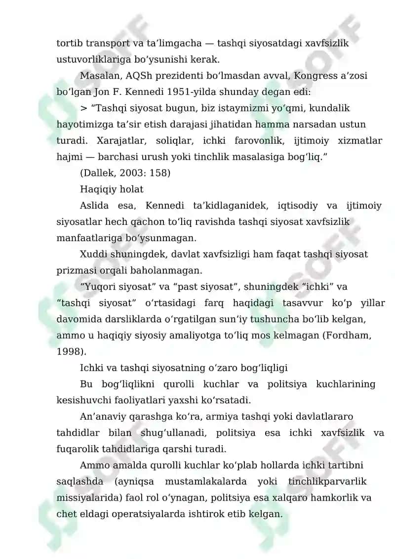 “Jonathan Paquin ning Foreign Policy analysis kitobining 1- 40 sahifalari tarjimasi” 5