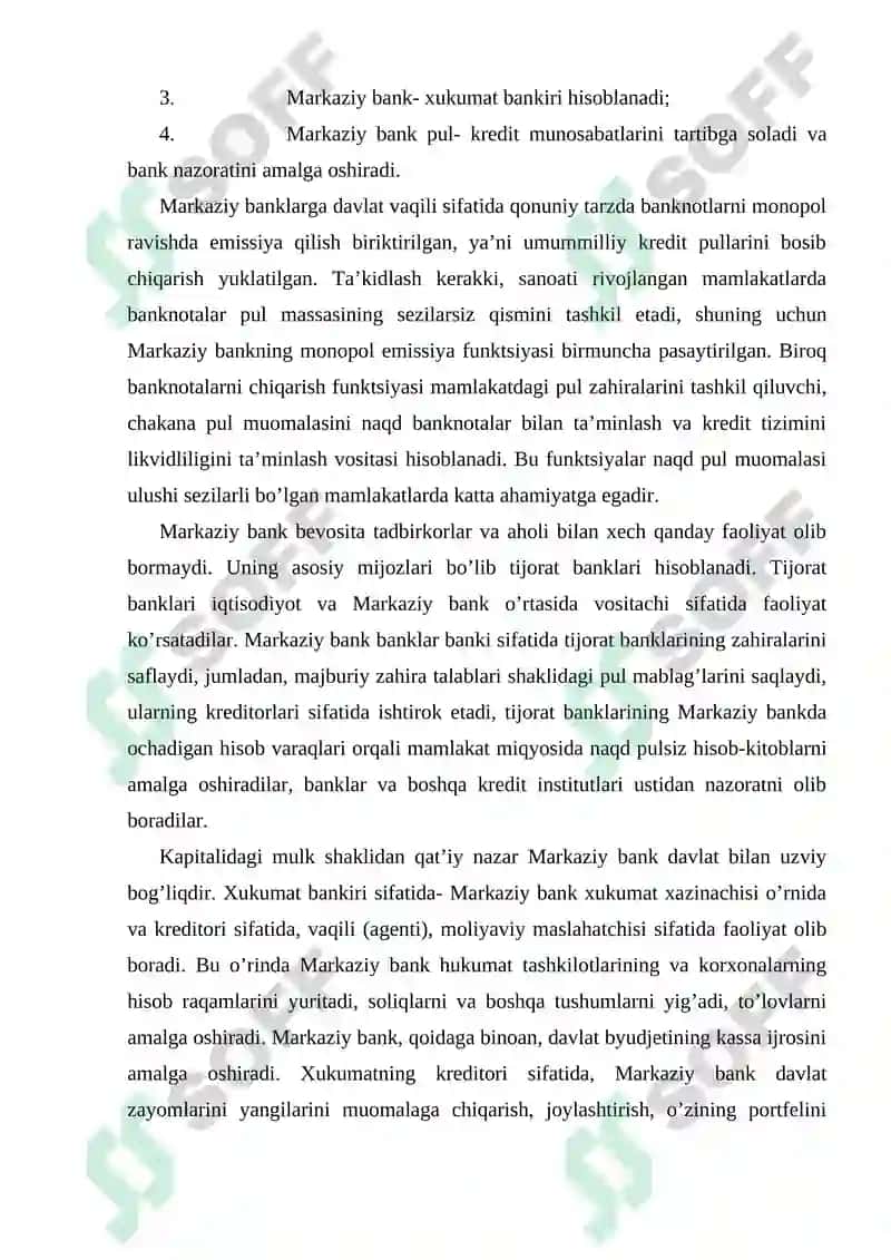 Pul kredit siyosatini strategik va taktik maksadlari 5