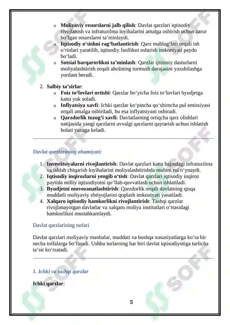 Biznes uchun taqdimot ko`nikmalari fanidan 5
