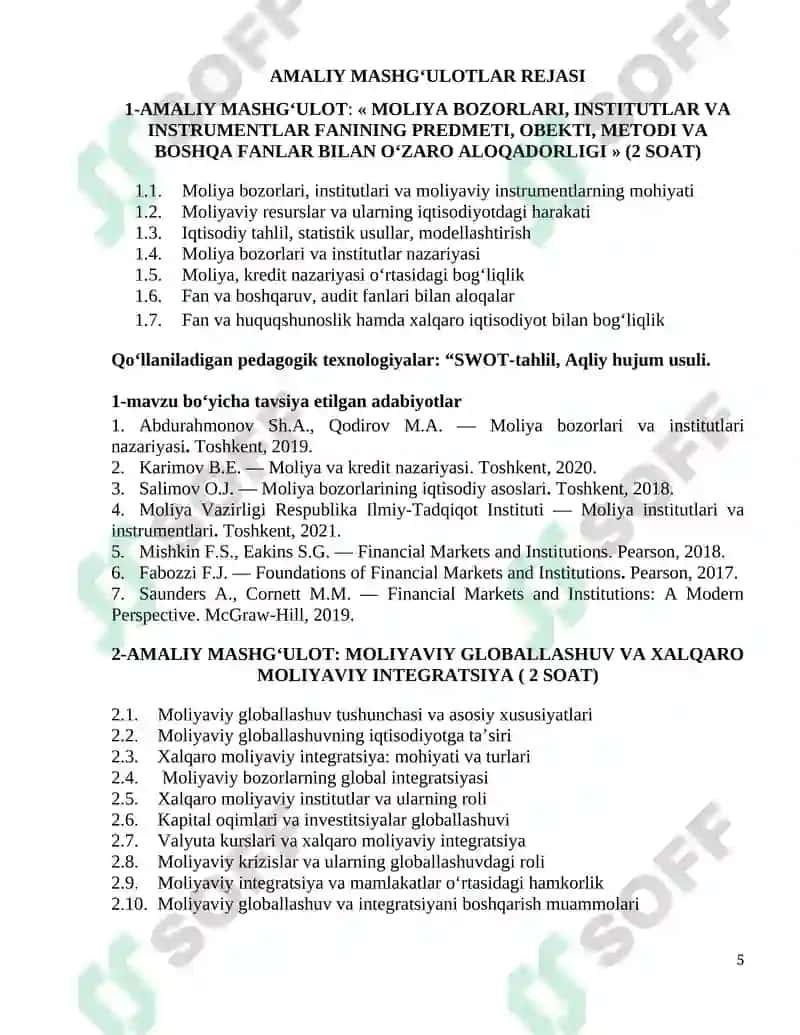 Talabalar Mustaqil Ishlarini Tashkil Etish 5