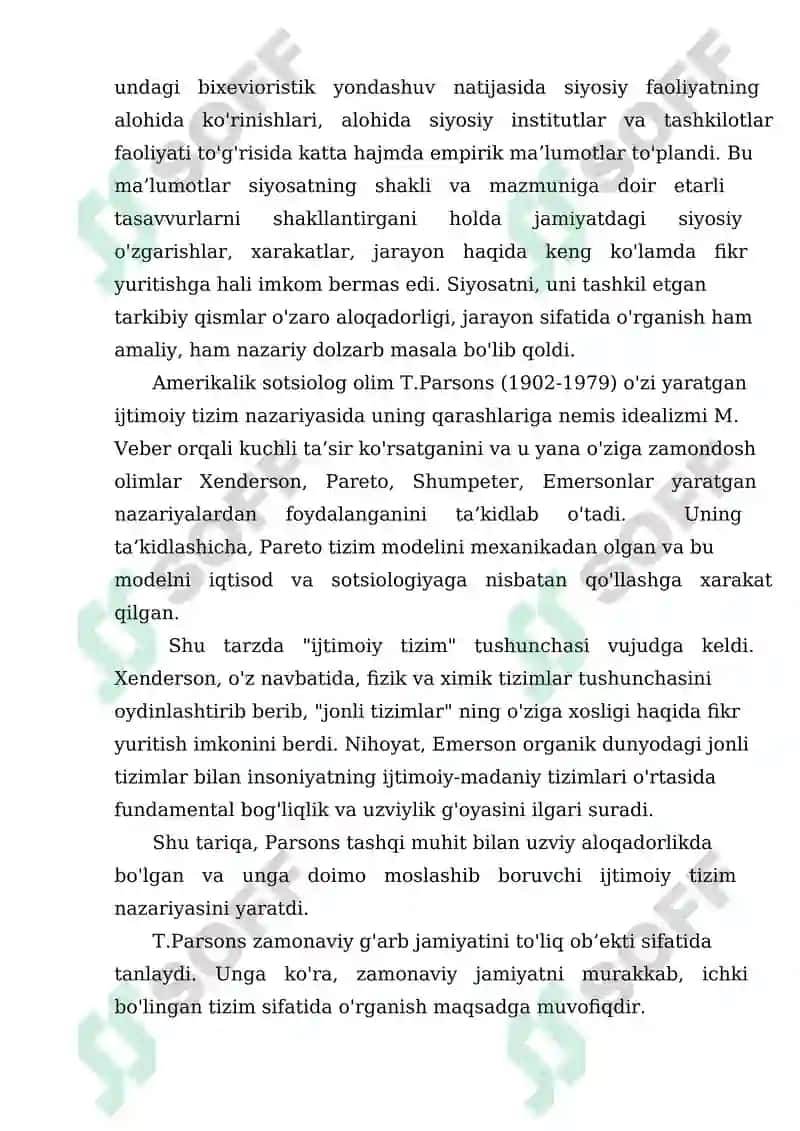 Jamiyat tushunchasi va uning tuzilishi, Jamiyatning iqtisodiy sohasi, Jamiyatning siyosiy sohasi , Jamiyatning ijtimoiy hayoti 5