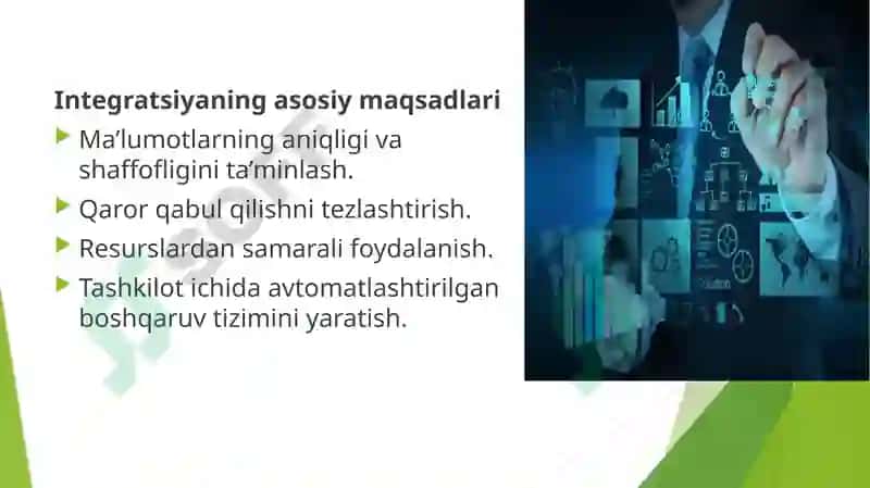 Iqtisodiyotda axborot tizimlarining o'zar integratsiyasi 5